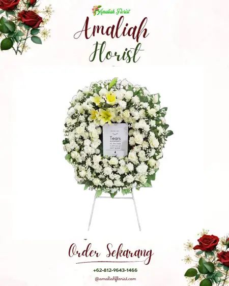 Krans Bunga Duka Sukarama